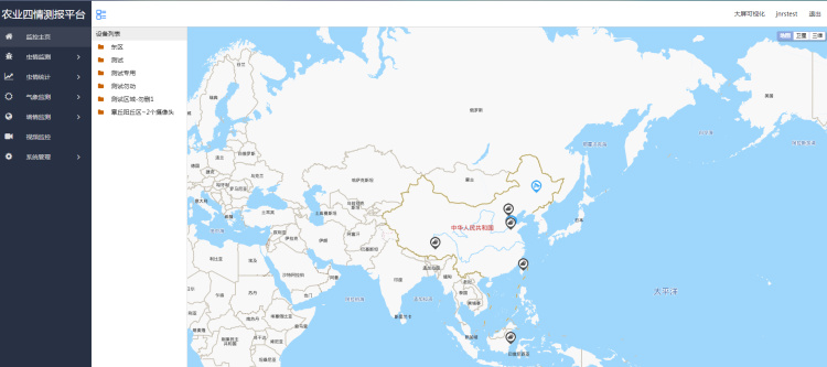 Intelligent Agriculture Four Situation Monitoring System