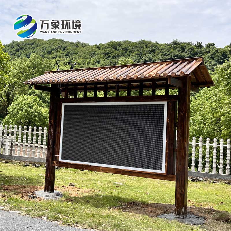 Anticorrosive wood negative oxygen ion monitoring station: beautiful appearance, excellent production